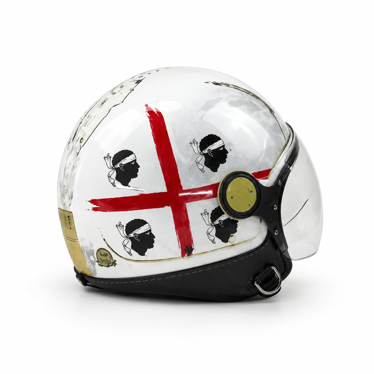 packshot — Casco Jet Sardegna – Bandiera dei Quattro Mori