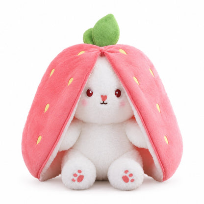 packshot — Coniglietto Fragola Reversibile – Peluche 2 in 1