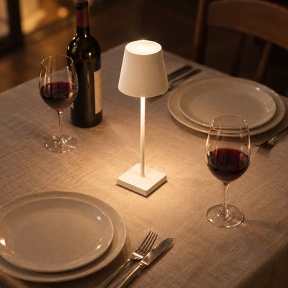 situation — Lampada da tavolo ricaricabile senza fili – luce calda dimmerabile al tocco