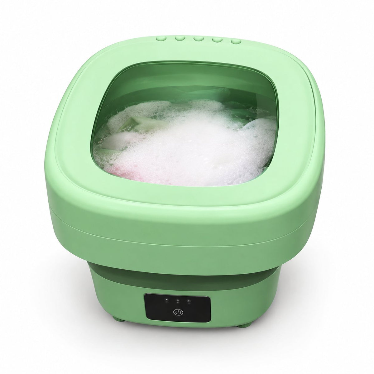 packshot — Mini Lavatrice Pieghevole Portatile 8 L con Centrifuga
