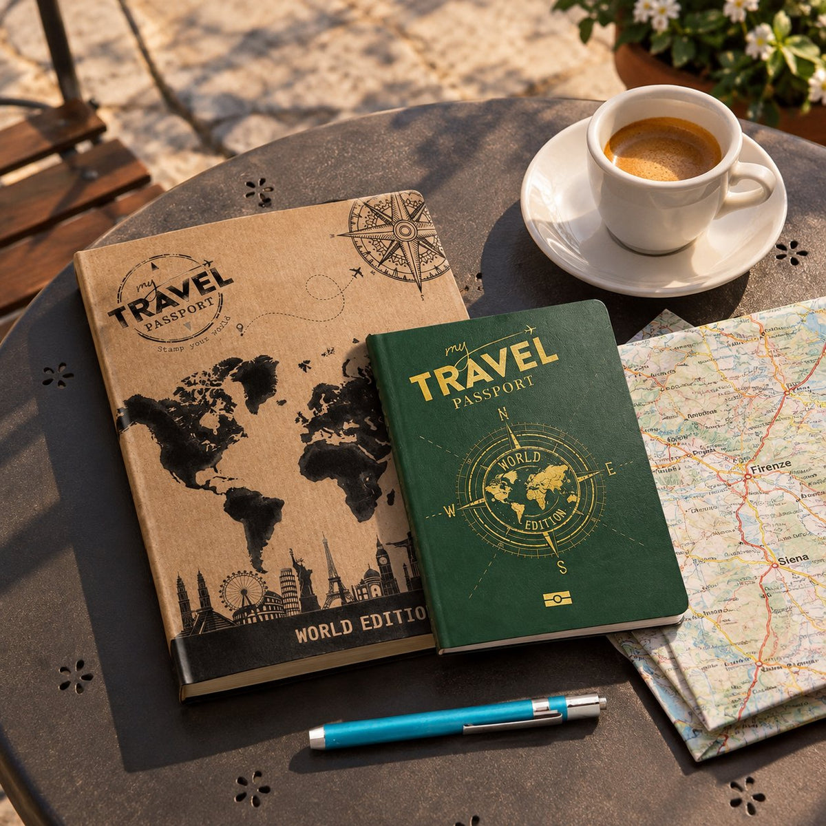 situation — Passaporto di Viaggio Mondo – Il diario dei tuoi viaggi in giro per il mondo