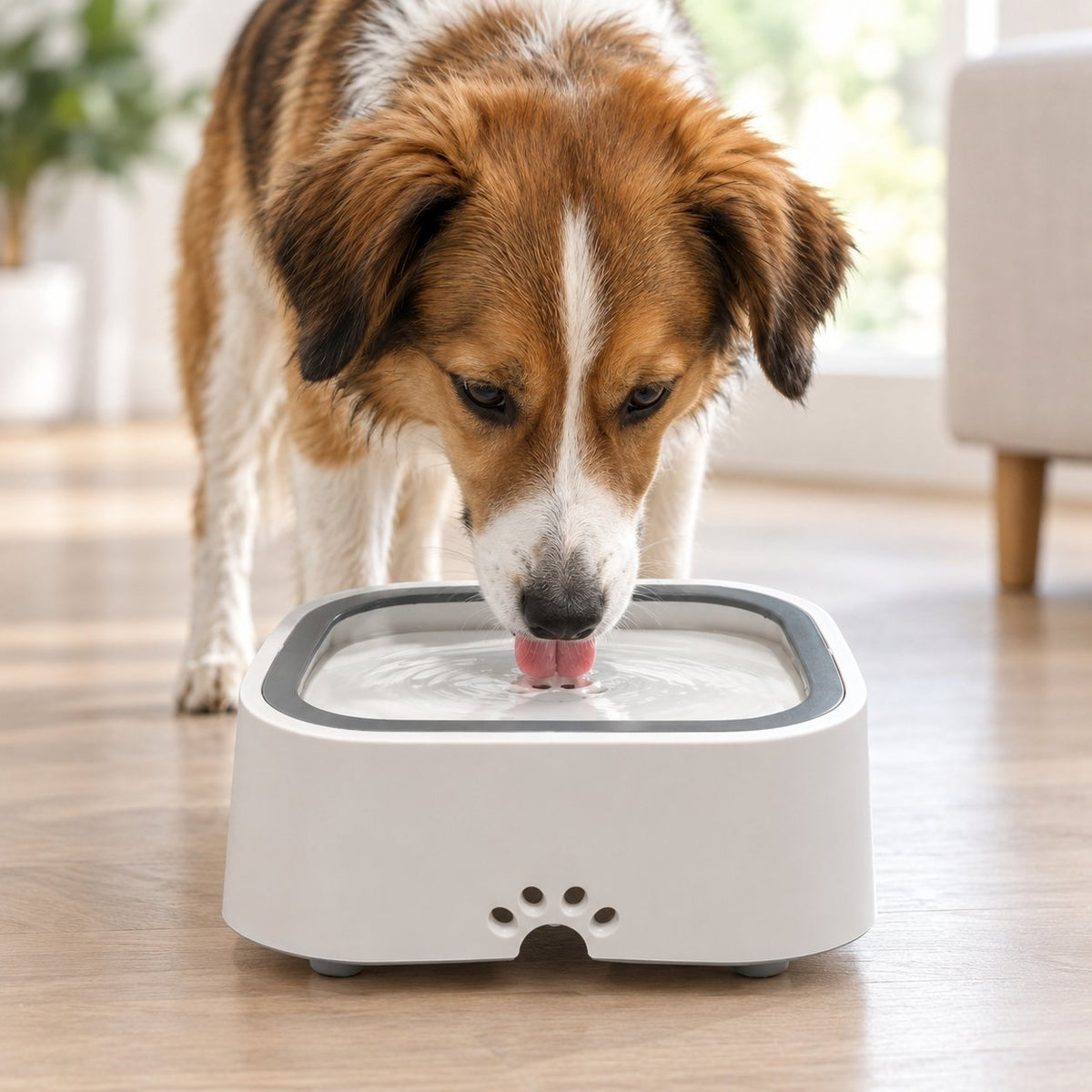 situation — Ciotola d'acqua antischizzi con disco galleggiante