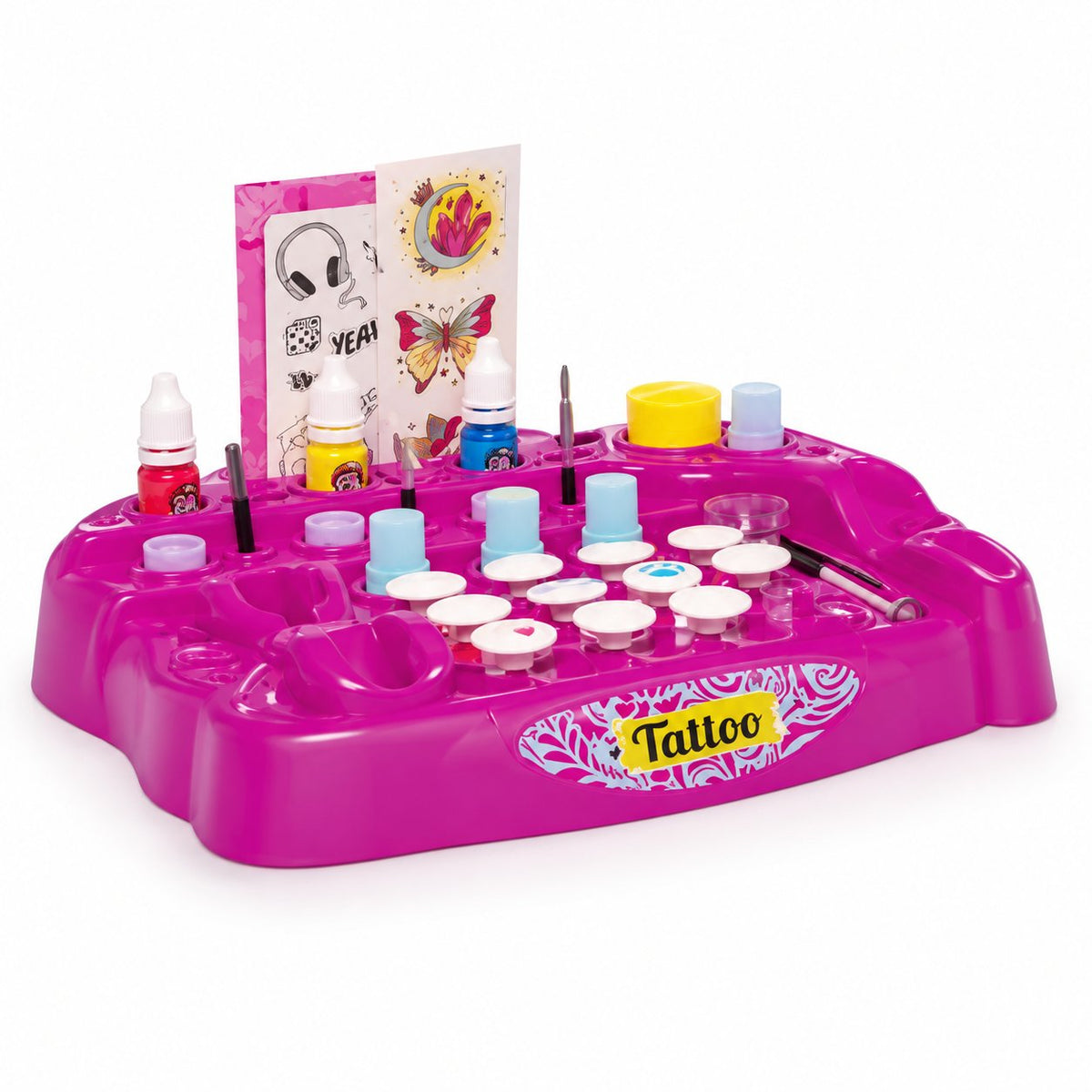 packshot — Il Mio Laboratorio di Tatuaggi – Kit Tatuaggi Temporanei per Bambini