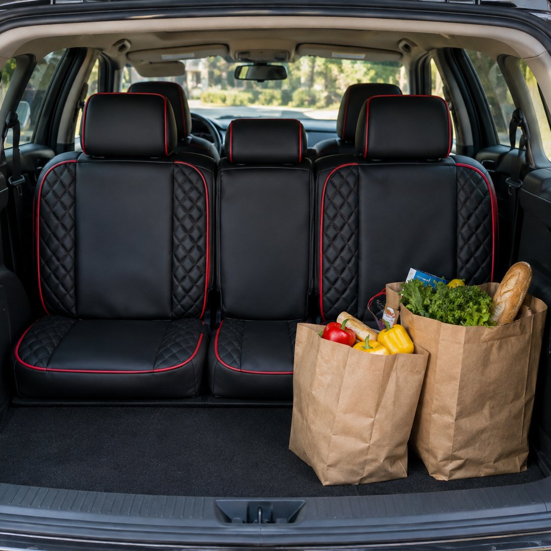 situation — Set Coprisedili Auto in Pelle Premium – 9 Pezzi