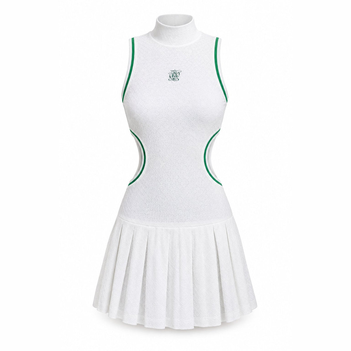 packshot — Abito Tennis in Maglia con Schiena Scoperta