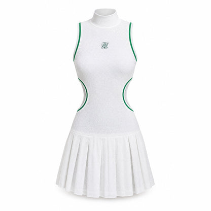 packshot — Abito Tennis in Maglia con Schiena Scoperta