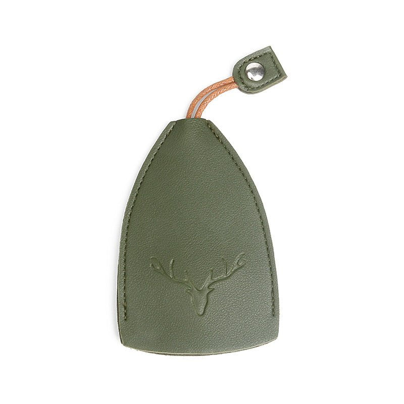 couleur Verde — Custodia Portachiavi Estraibile in Ecopelle